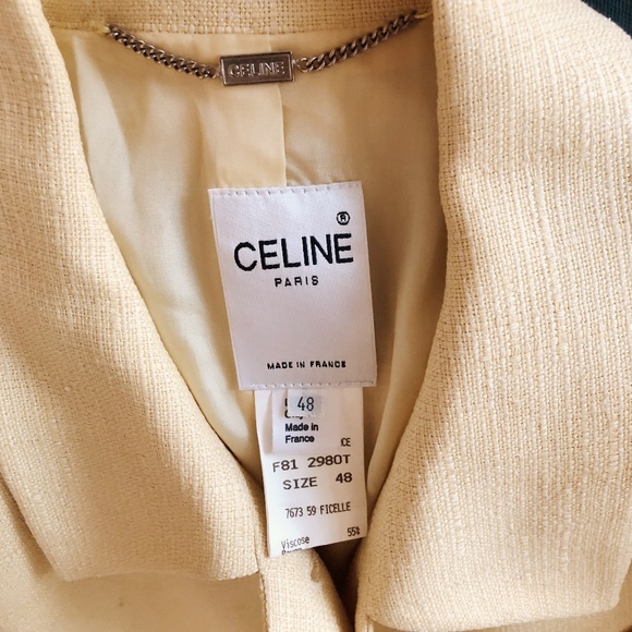 Vintage Celine Paris Blazer - Picture 3 of 6